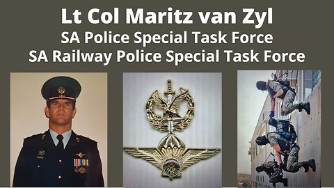 Legacy Conversations - Lt Col Maritz van Zyl - SA Railway and SAP Special Task Force