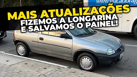 MAIS ATUALIZAÇÕES DO CORSA WIND 1997 ABANDONADO!