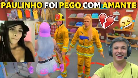 NICOLLE PEGOU PAULINHO O LOKO NO FLAGRA COM A AMANTE (FICOU PUTA)