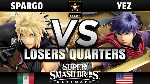 XTR | Sparg0 (Cloud) vs USAE | Yez (Ike) - Losers Quarters U.S. Army Ultimate Challenge