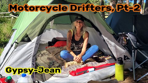 After to many 90 hour work weeks, Gypsy-Jean climbed onto her motorcycle and left.