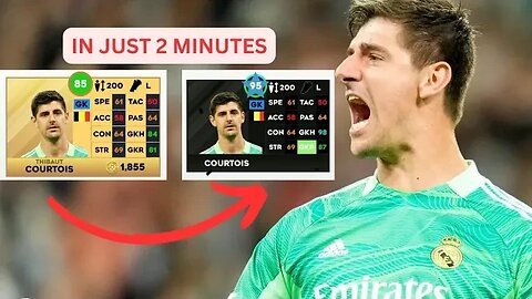 BEST GOALKEEPER IN DLS 23 🔥💯 UPDATE! THIBAUT COURTOIS MAXED IN A MINUTE🔥🔥