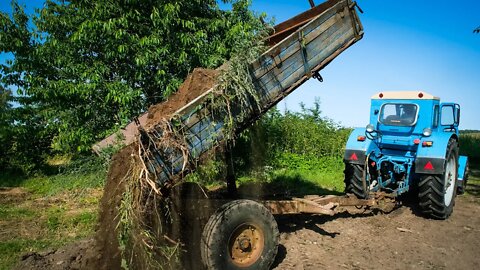 Filling up the Ditch to make our Garden Bigger