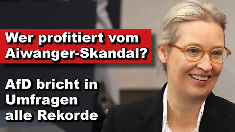 Wer profitiert vom Aiwanger-Skandal? AfD bricht in Umfragen alle Rekorde (Wochenausklang)