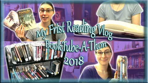 BOOKTUBE-A-THON 2018 | READING VLOG #1 PART 1/2