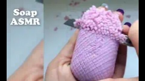 Satisfying Soap Carving ASMR (NO talking)