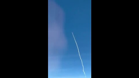 PLA launched a rocket nearly hit an air-plane