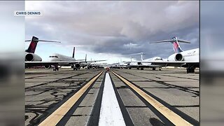 Delta Pilot shares photos showing the current state of the airline industry