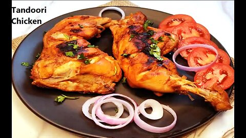 Classic Indian Dish: तंदूरी चिकन Tandoori Chicken (Hindi Video) (Watch & Prepare)