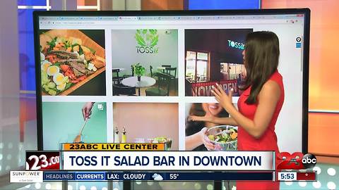 Toss It salad bar opens in Bakersfield