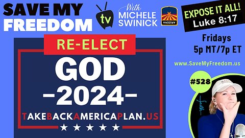 #222 RE-ELECT GOD 2024 & Do A 180 On EVERYTHING You've Done For The Past 3 Years To Take Back America Now! The ONLY Solution Is Our 5 Point Plan. DO NOT GIVE MONEY TO THE CANDIDATES! The REAL Ones Haven't "RUN" Yet