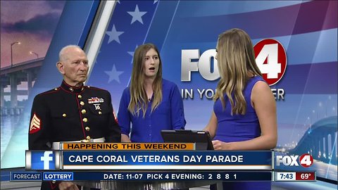 Preview of the 2018 Cape Coral Veterans Day Parade