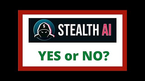 Stealth AI Review & Demo + Bonuses