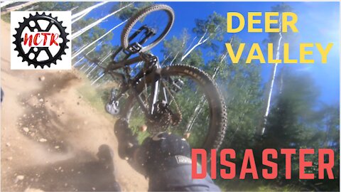 Massive Mountain Bike Crash in Park City Utah