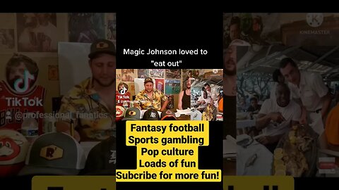 magic johnson loves to "eat out" #nba #shorts #subscribe #like #funnyvideo #magicjohnson