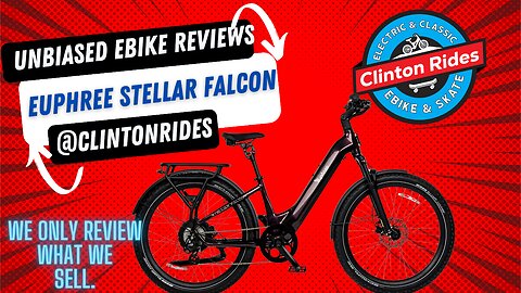 Clinton Rides | UnBiased Review | Euphree Stellar Falcon | 3 Ebikes in 1