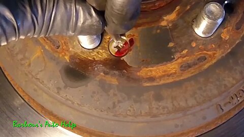 Removing Seized Rotor Screws