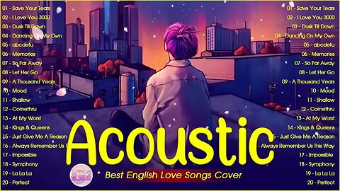 Trending Acoustic Love Songs Cover Playlist 2023 ❤️ Soft Acoustic Cover Of Popular Love Songs 7