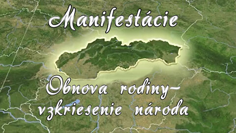 Manifestácie Obnova rodiny - vzkriesenie národa 18.04.2022