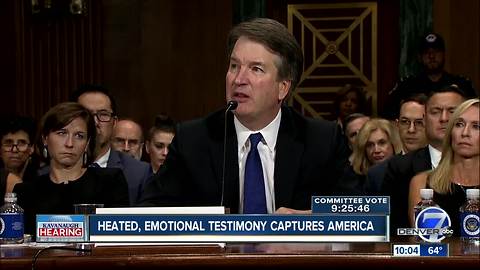 Colorado experts weigh in on Kavanaugh, Blasey Ford hearing implications