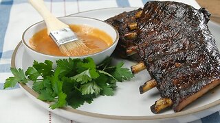 Low-Carb Glazed Ribs