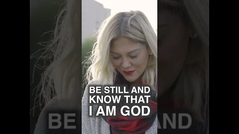 BE STILL AND KNOW THAT I AM GOD ✝️ God's Words for You 🙏 #shorts #wordsofGod