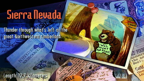 Road Rash - Rhonda the Rash - Sierra Nevada (Level 2)