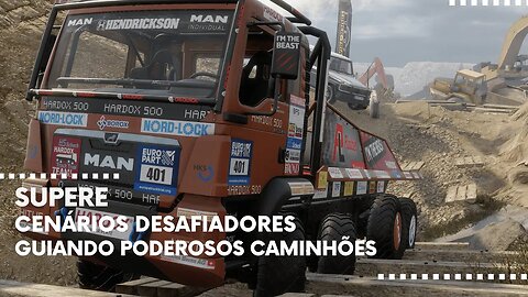 Heavy Duty Challenge - Supere os mais Desafiadores Cenários Guiando Poderosos Caminhões