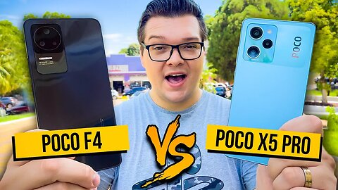 Comparei tudo! Poco F4 vs POCO X5 PRO! Qual é o MELHOR!?