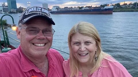 Watching Fireworks from the Deck of a Ship. Kelley's Outdoor Adventures the RVdrifters