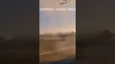 Ukraine troops try to shoot down Russian SU-35.