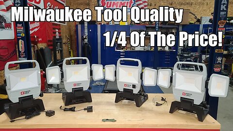 MIlwaukee Tool Quality LED Work Lights From PORTER-CABLE