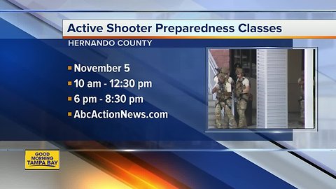 Active shooter training classes offered Hernando