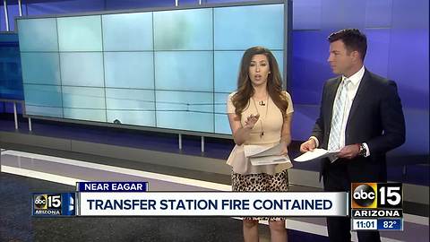 Transfer Station Fire contained