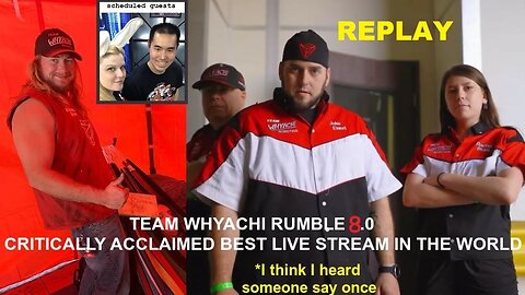 Whyachi Live Stream 8.0, Bunny & David (Malice) and Ray Blillings (Tombstone) joins! (REPLAY)