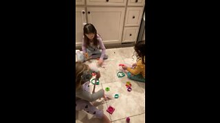 Dassie & Hessy & Rachel slime playing