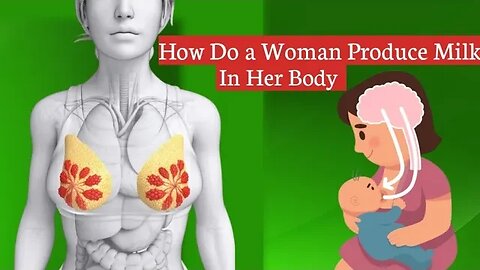 How Do A Woman Produce Milk In Her Body | Medical Animation By Behealthy.