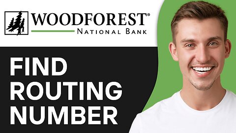 How To Find Woodforest National Bank Routing Number