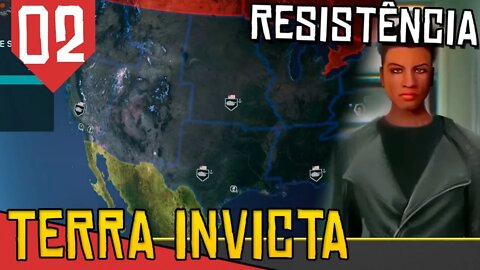 Guerra de PROPAGANDA no Brasil e no USA - Terra Invicta Resistência #02 [Gameplay PT-BR]