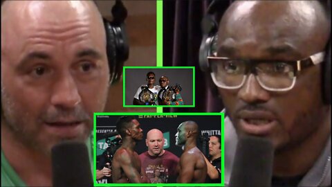 Joe Rogan & Usman Talk Adesanya Fight At Middleweight