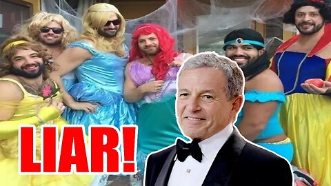 WOKE Disney CEO Bob Iger LIES and says the company is NOT sexualizing children!