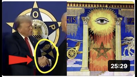 Wake the F up! Trump accepts endorsement of luciferian freemasons! Both sides are working together!!