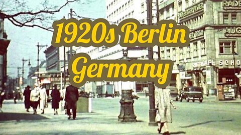 1920s Berlin Germany | Nostalgia History Everyday Life