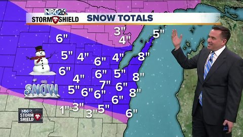 NBC26 Storm Shield weather forecast