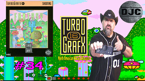 TURBOGRAFX 16 - North American HuCard Releases #34 -"Fantasy Zone"