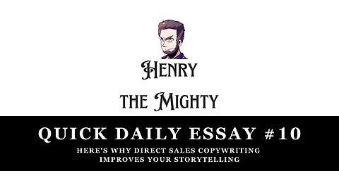 Ep 10 - Here's why Direct Sales Copywriting improves your Storytelling