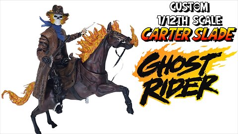 Carter Slade Ghost Rider - Custom Marvel Legends