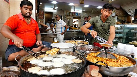 Indian Street Food - The BEST FRIED MILK PANCAKES Pushkar Rajasthan