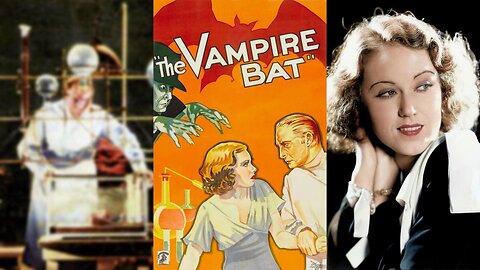 THE VAMPIRE BAT (1933) Trailer | COLORIZED