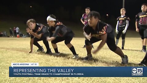 Valley youth team heading to Florida for championship football event